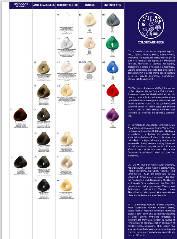PERMANENT HAIR COLOR 6.35 100ML ESLA BY ESLABONDEXX