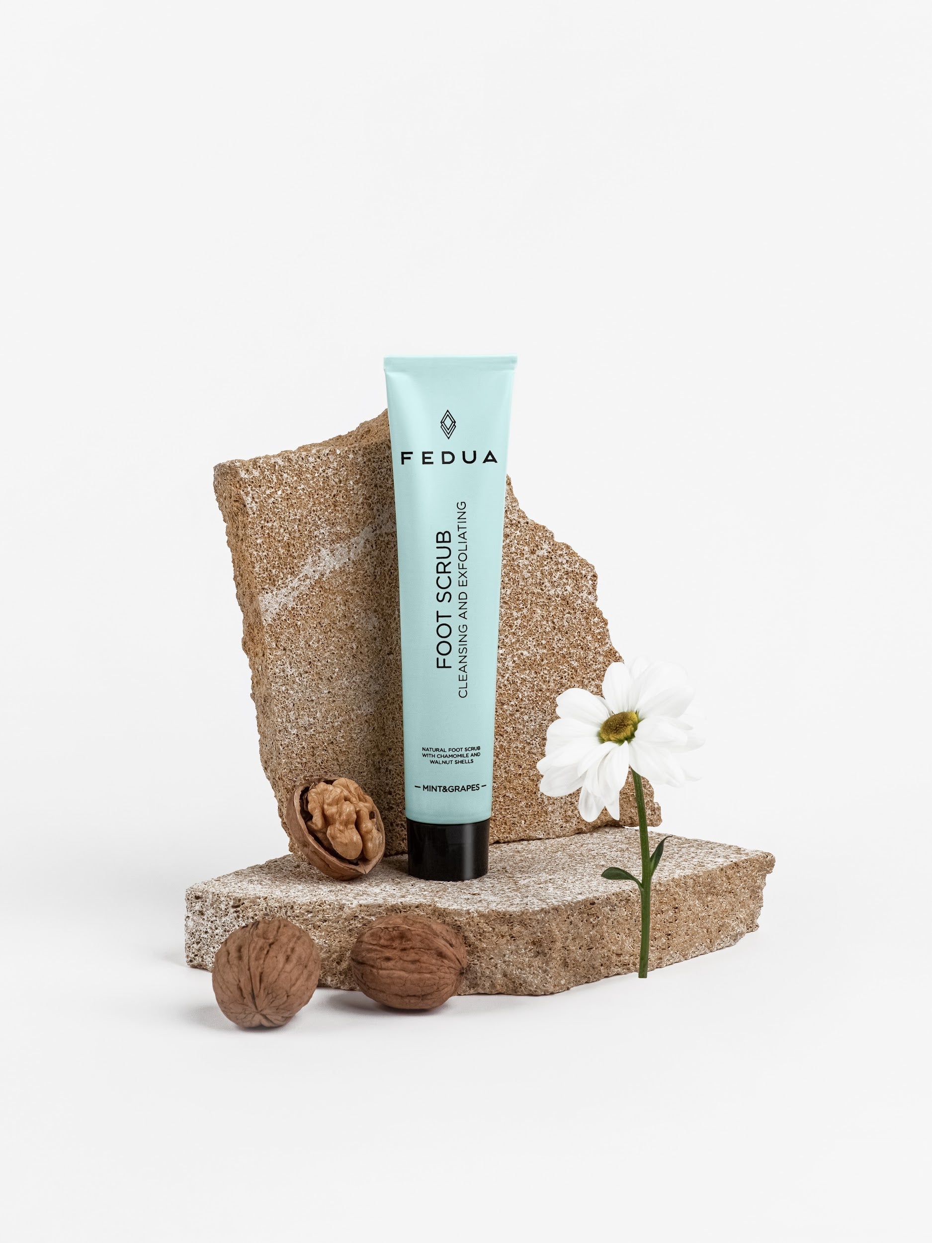Exfoliante para pies limpiador y suavizante suave 75 ml